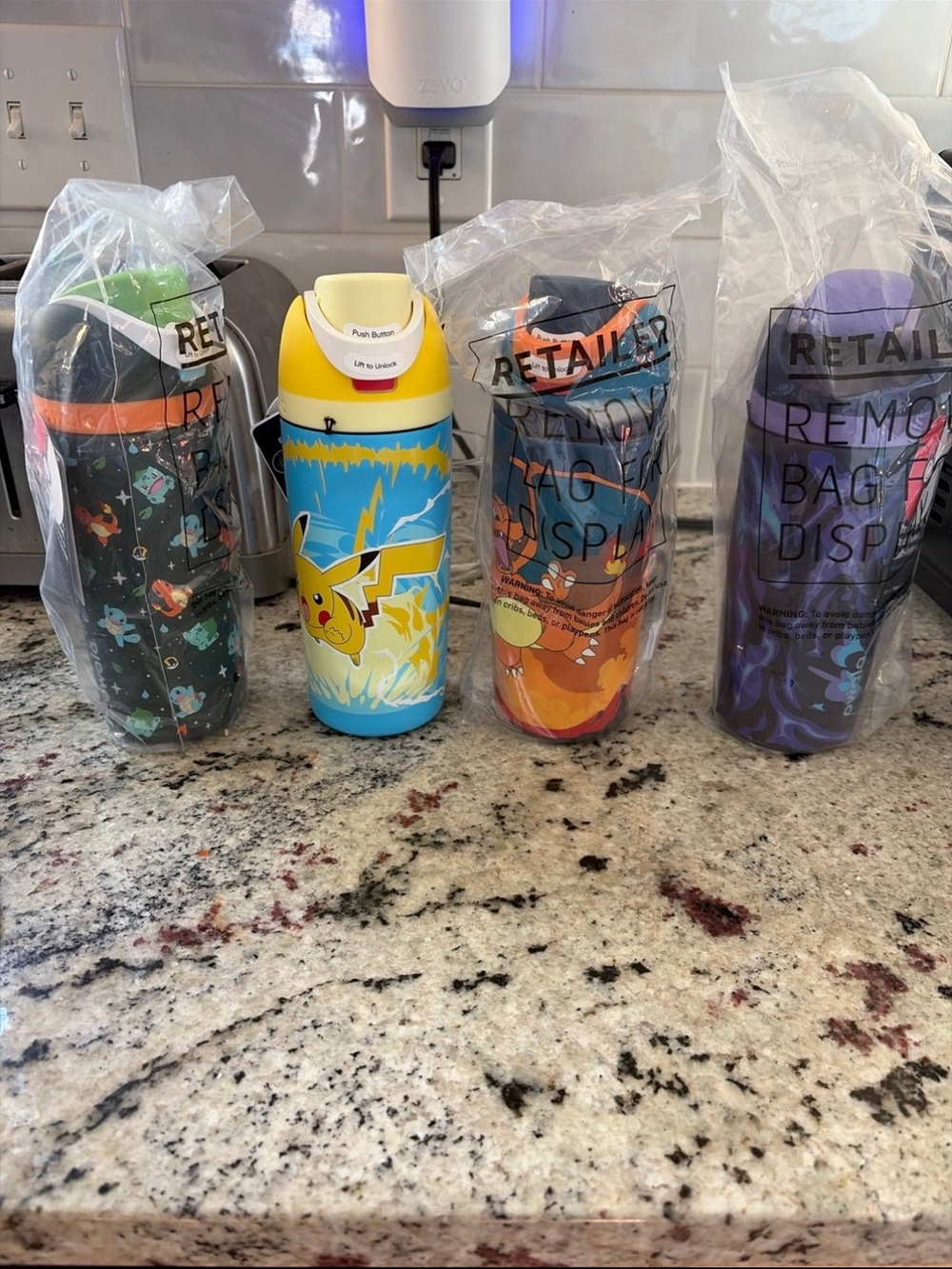 Pokémon x Owala collab water bottles